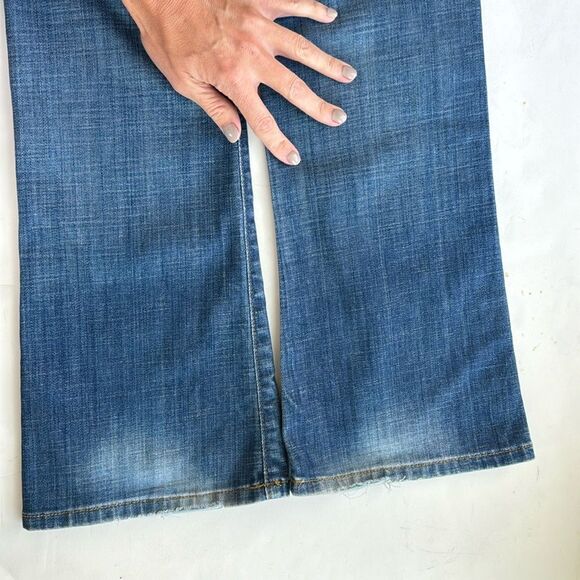 Joe’s Jeans Provocateur Candice Blue Faded Wash Straight Leg Bootcut Size 26 - Picture 9 of 16